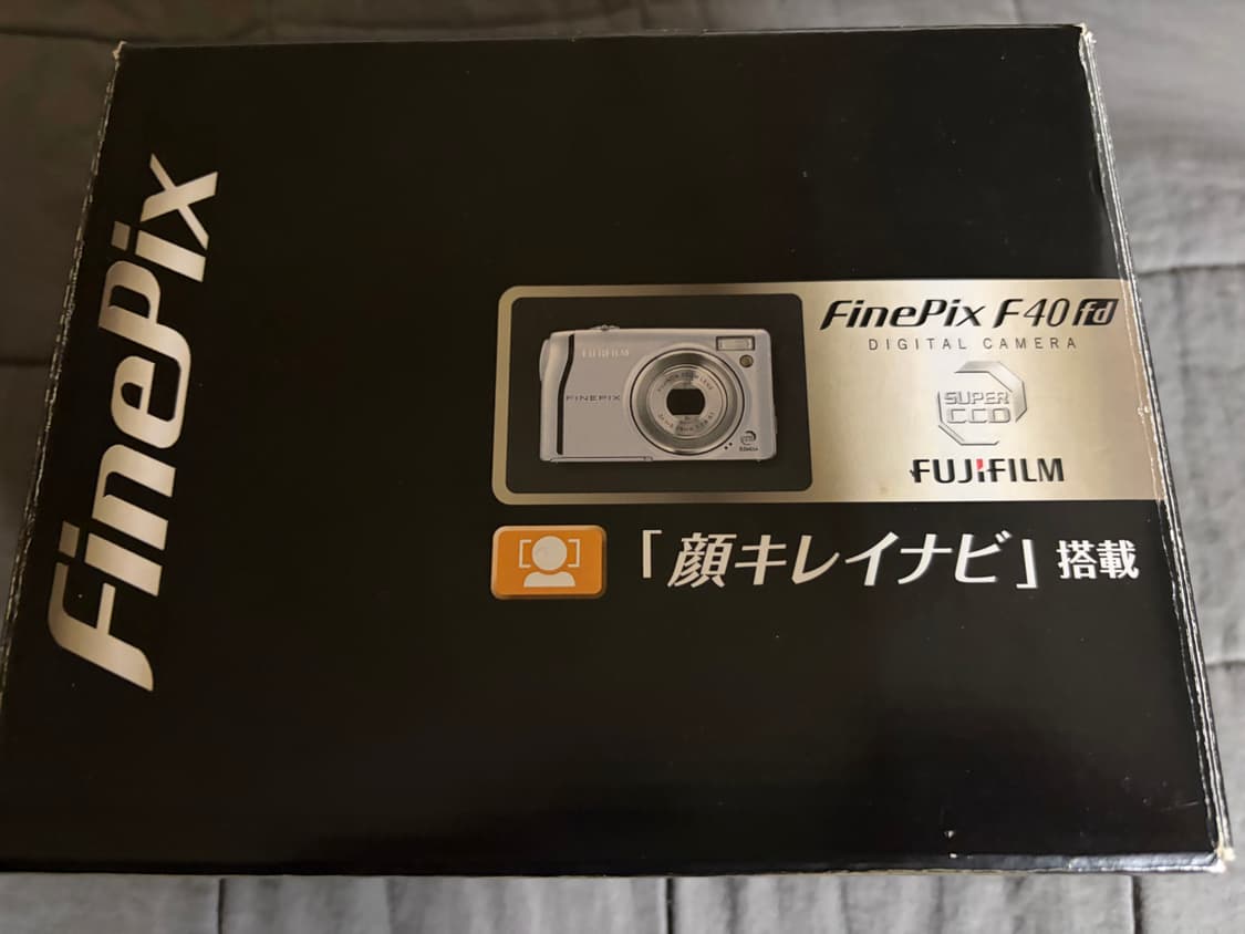 풀박스 민트급 Fujifilm finepix f40fd 상품이미지9