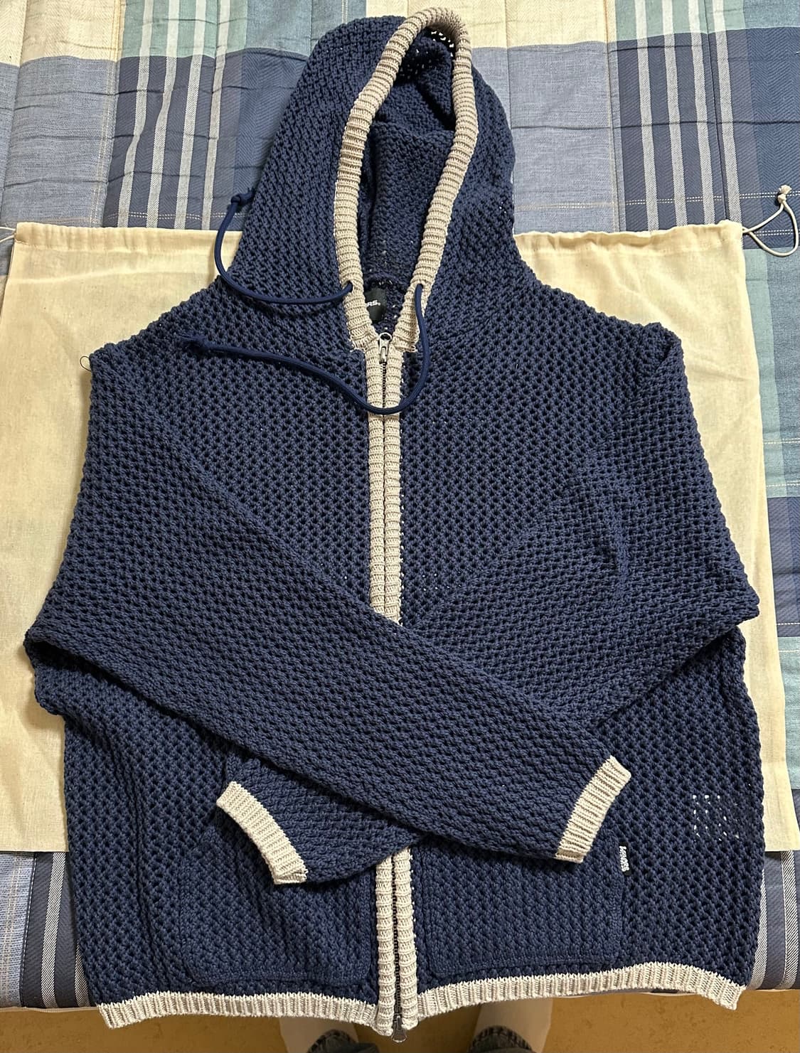 위캔더스 와풀 집업 상품이미지1