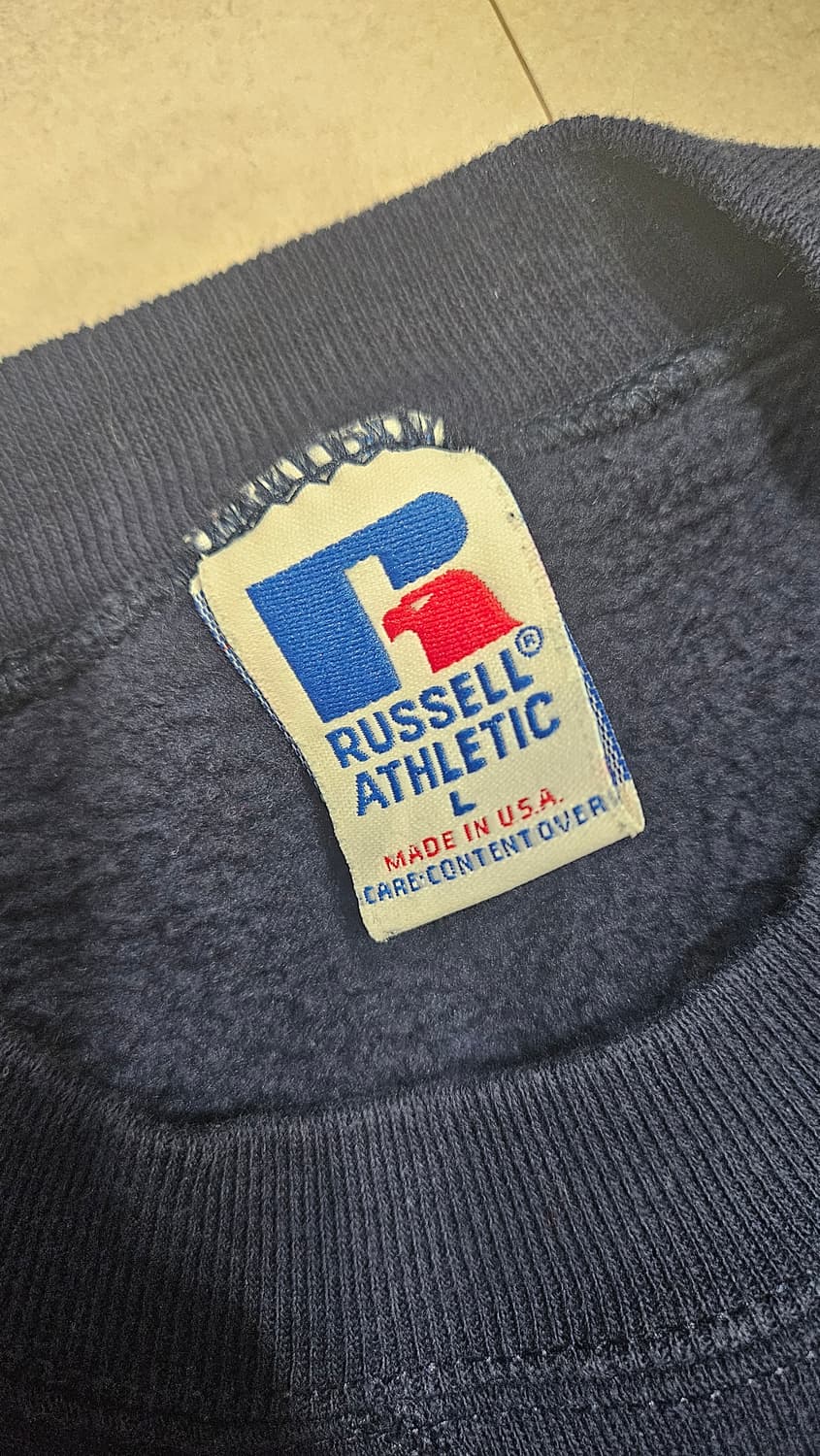 90s 러셀 에슬래틱 네이비 상품이미지2
