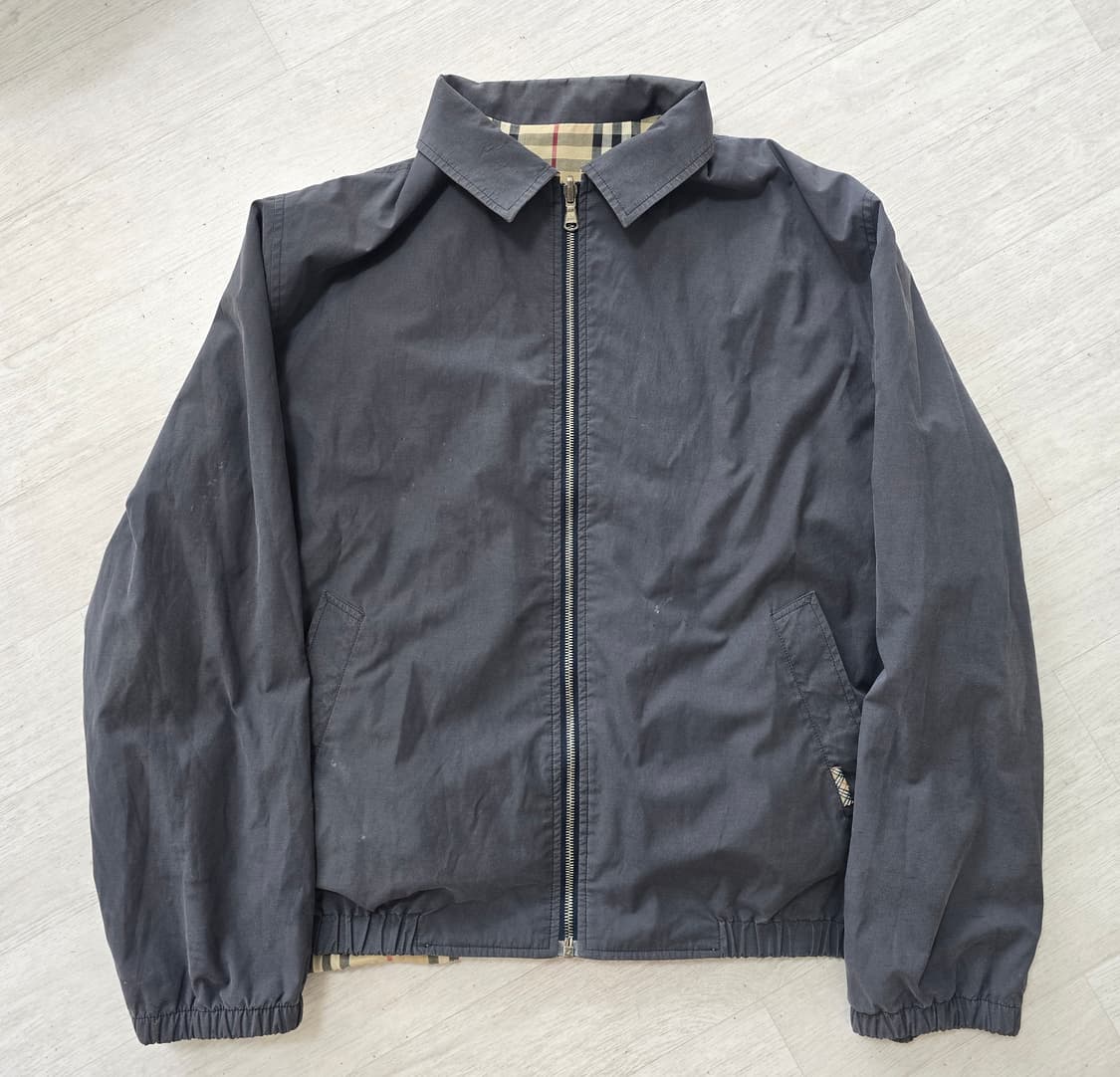 (정품) 버버리 리버서블 체크 점퍼 L 사이즈 남성 명품 자켓 슈프림 상품이미지5