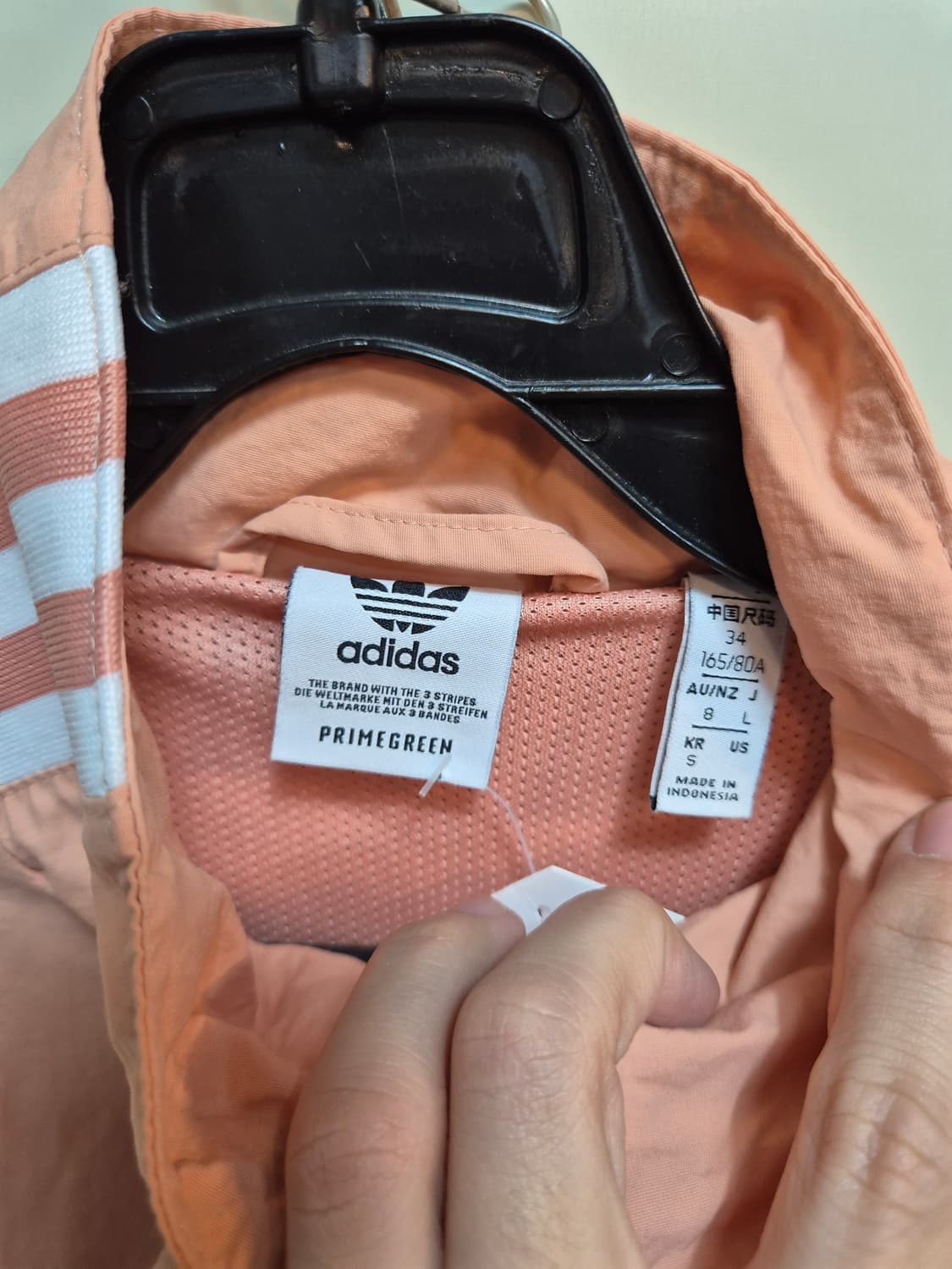 아디다스 핑크 바람막이 상품이미지7