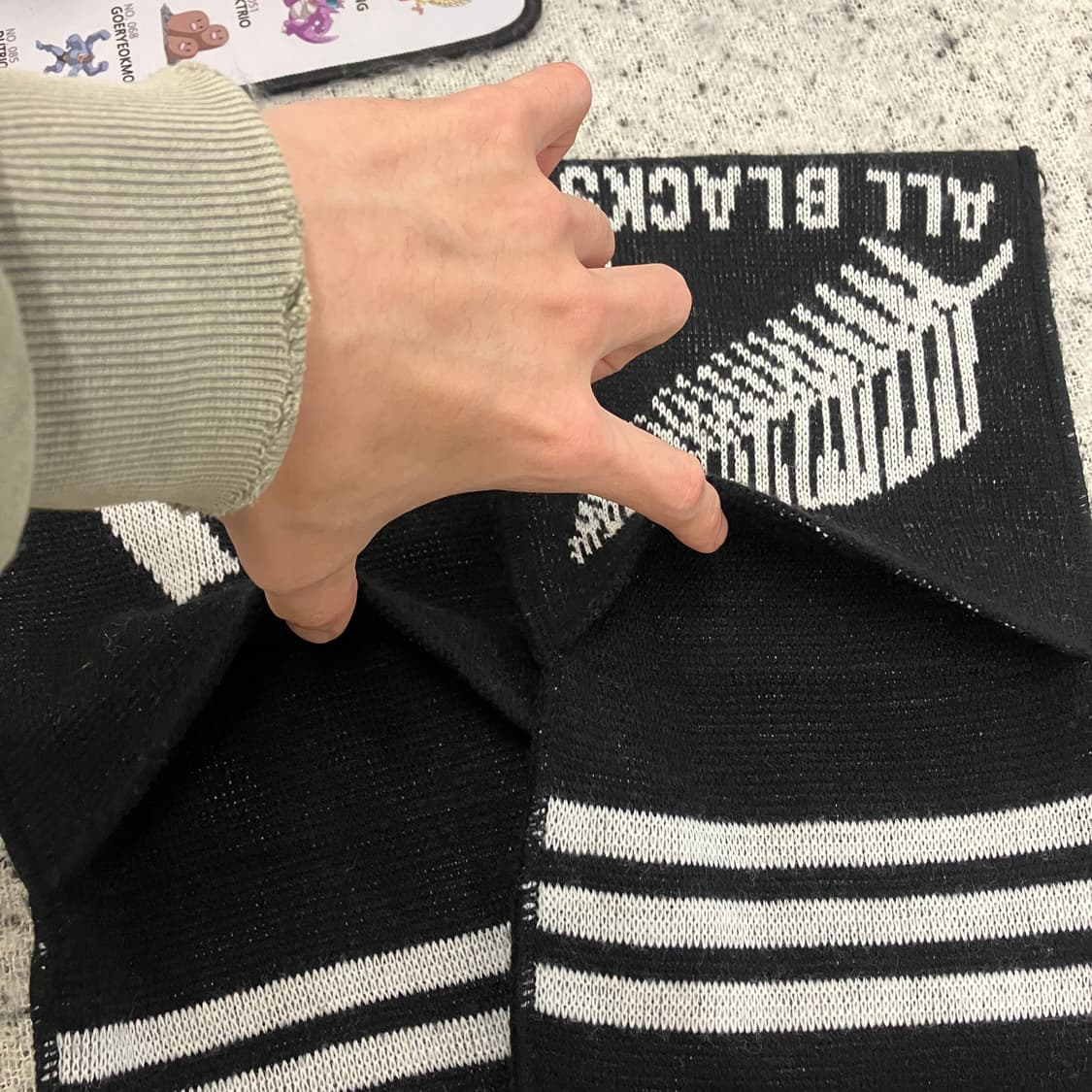 723 아디다스 올블랙스 머플러 목도리 상품이미지6