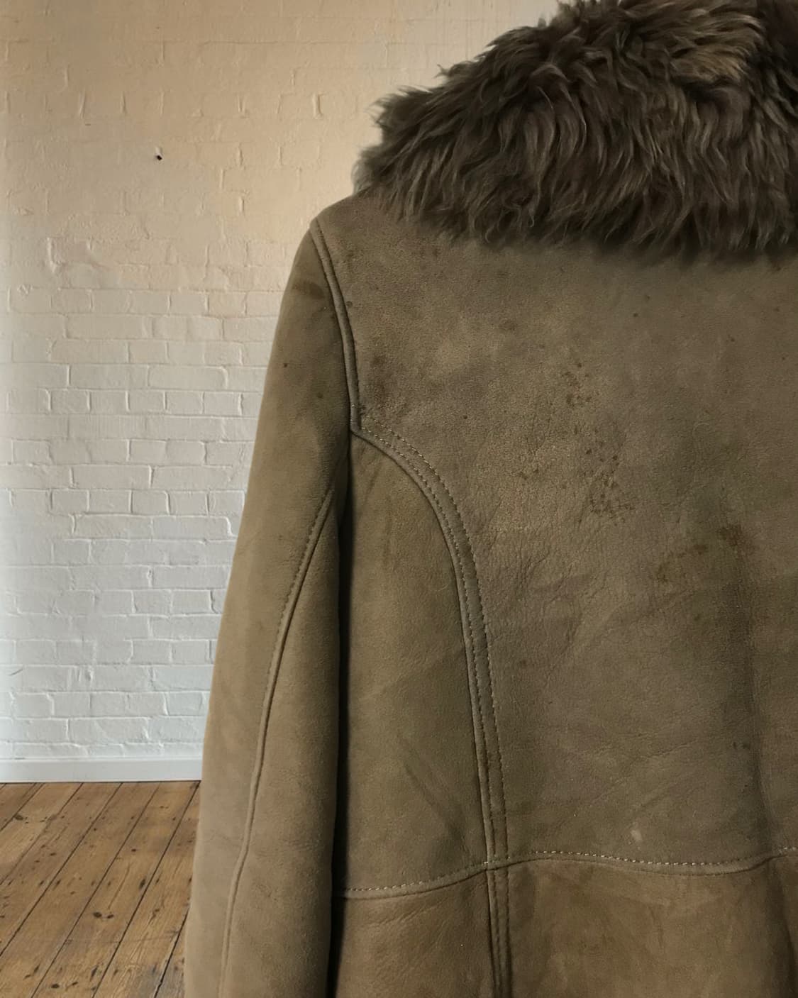 vintage shearling coat 상품이미지6