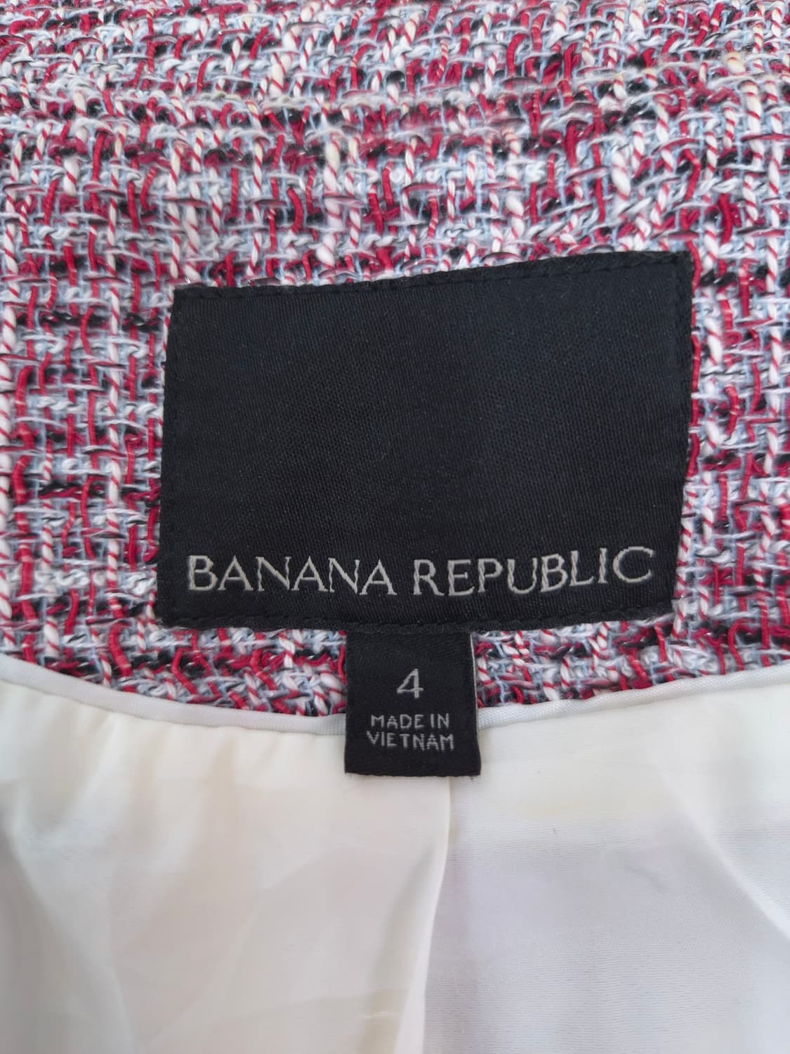 BANANA REPUBLIC  트위드 프린지 자켓 상품이미지10