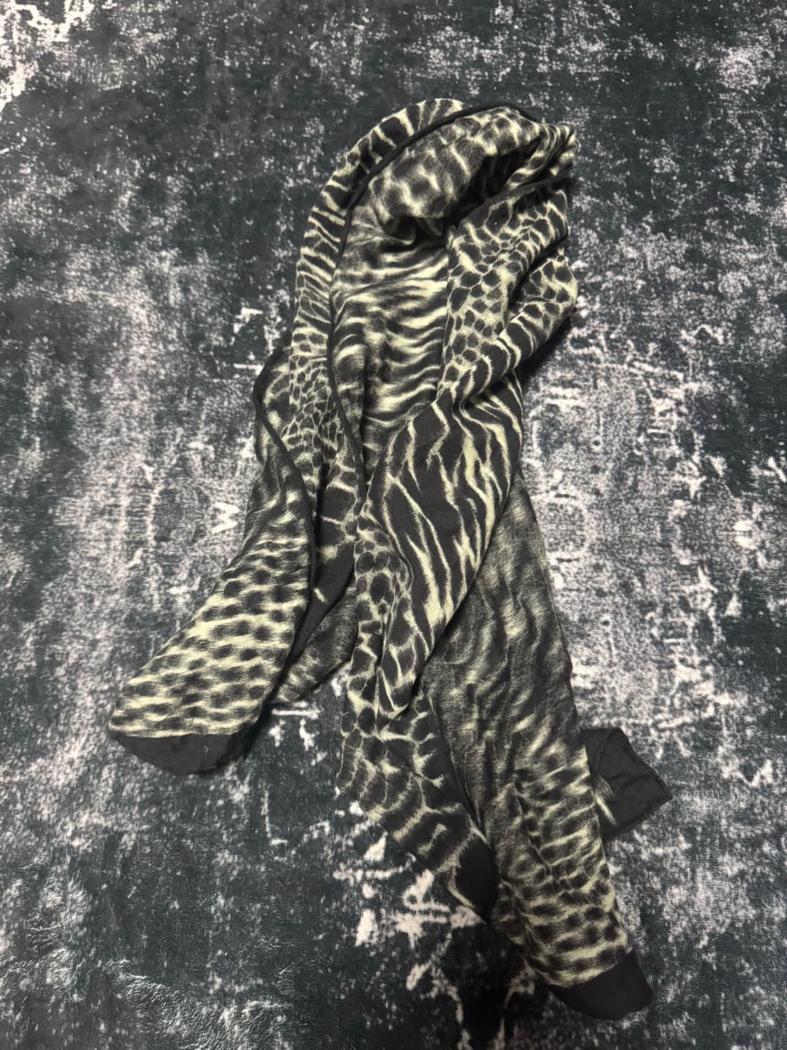 Leopard Zebra Design Scarf 상품이미지1