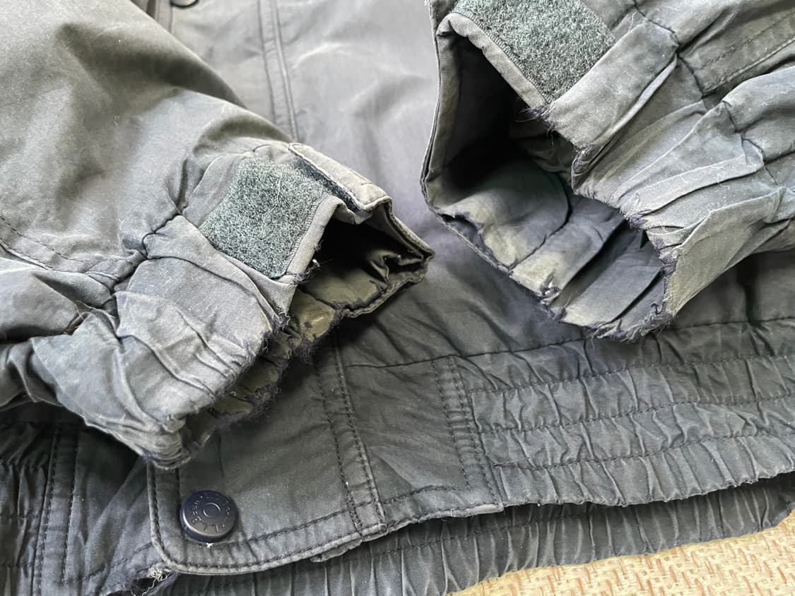 엘엘빈 플리스 카라 다운 블루종 자켓 J03602 상품이미지4