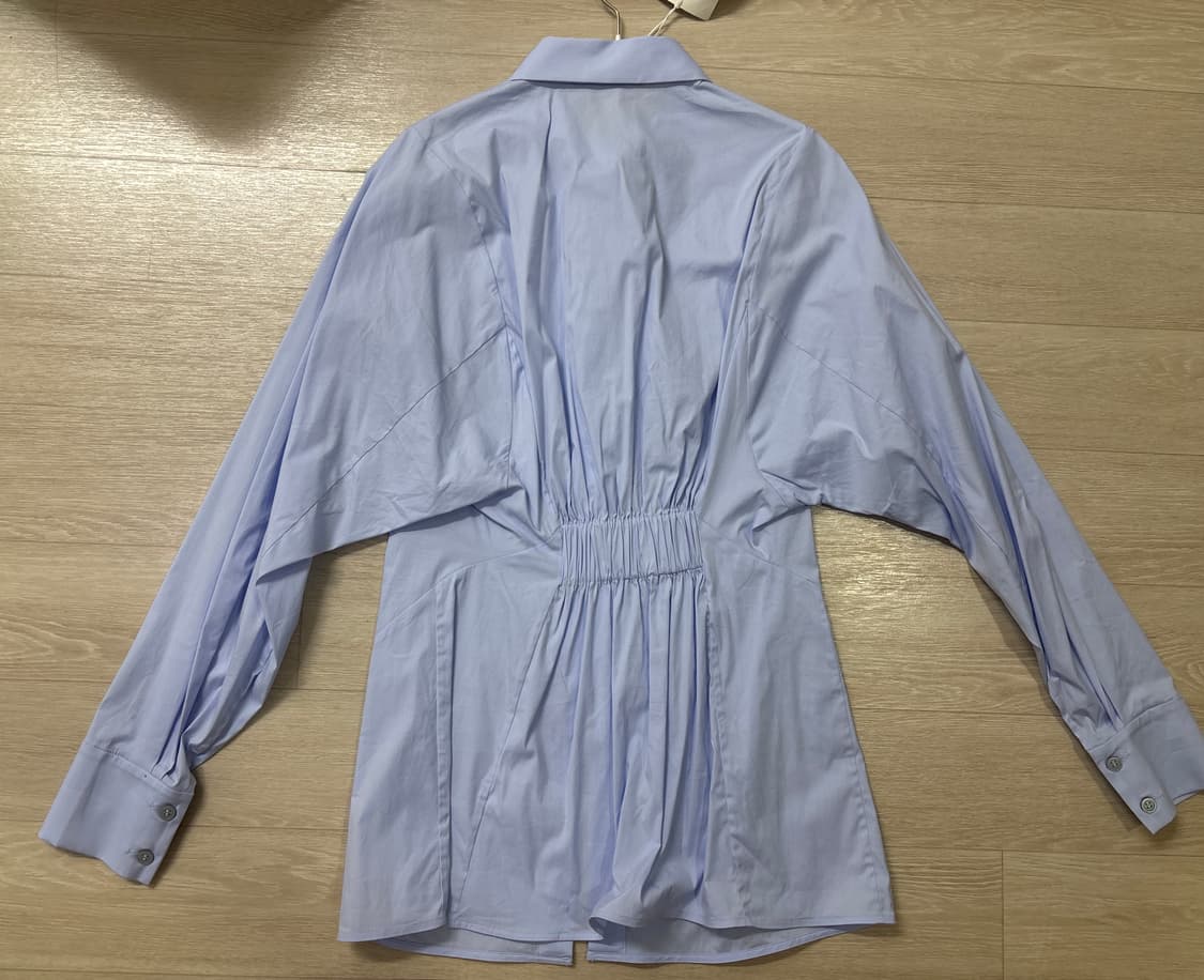 코스 블루 밴딩 셔츠 택달린 새상품 상품이미지2