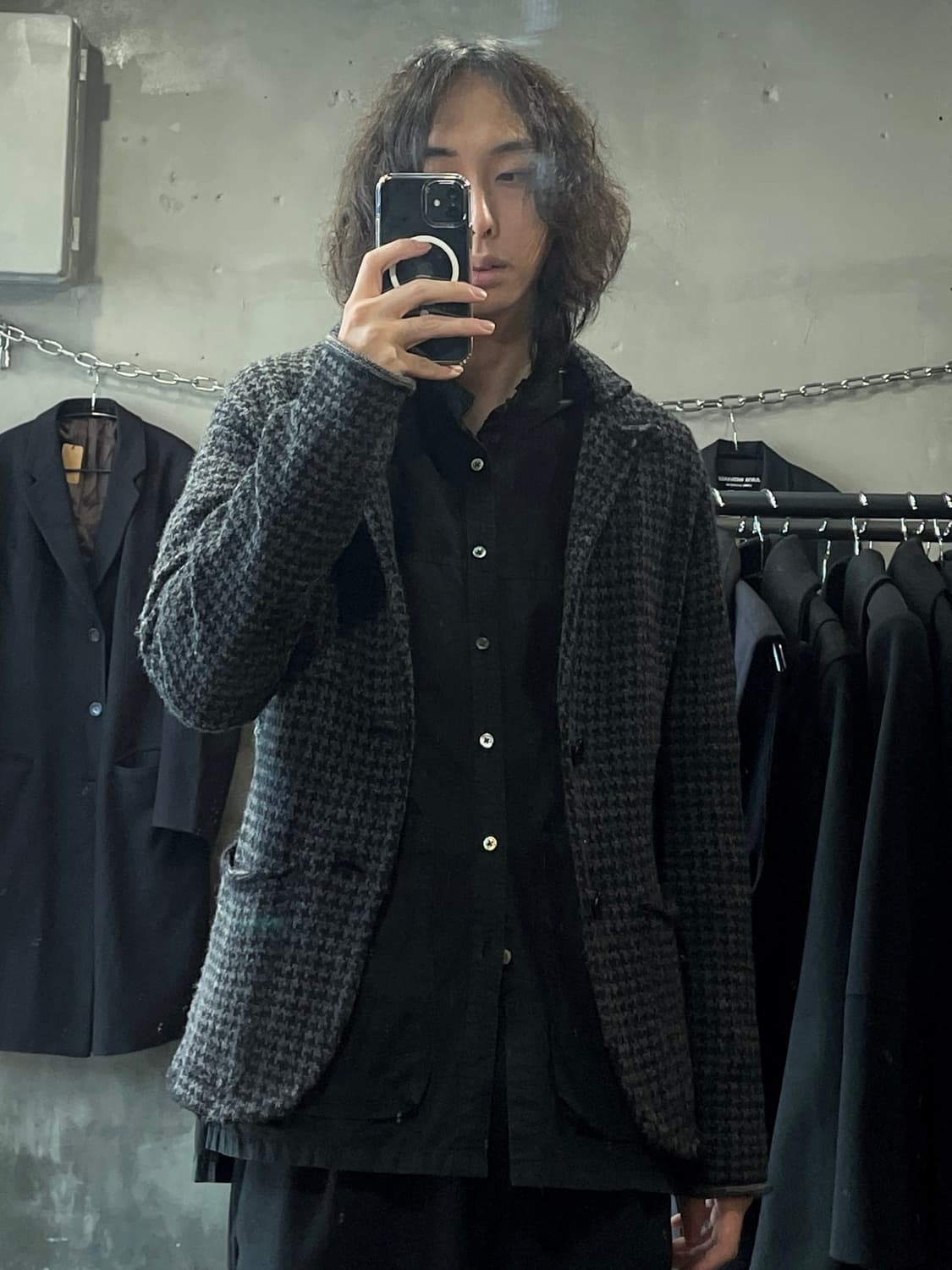 요지 야마모토 니트 자켓 상품이미지3