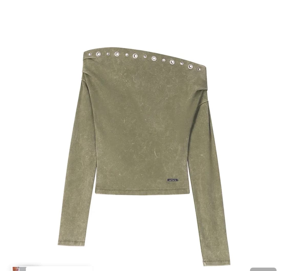 as if calie 애즈이프캘리 eyelet off shoulder 상품이미지1