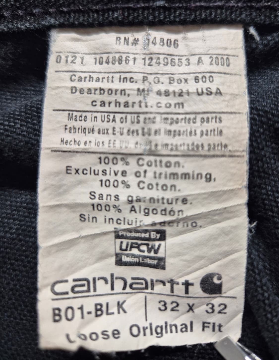 칼하트 더블니 (cdp7) 상품이미지7