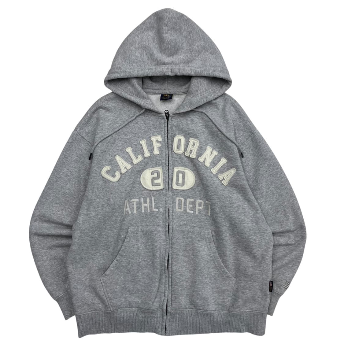 후아유 센터로고 그레이 후드집업 M 상품이미지2