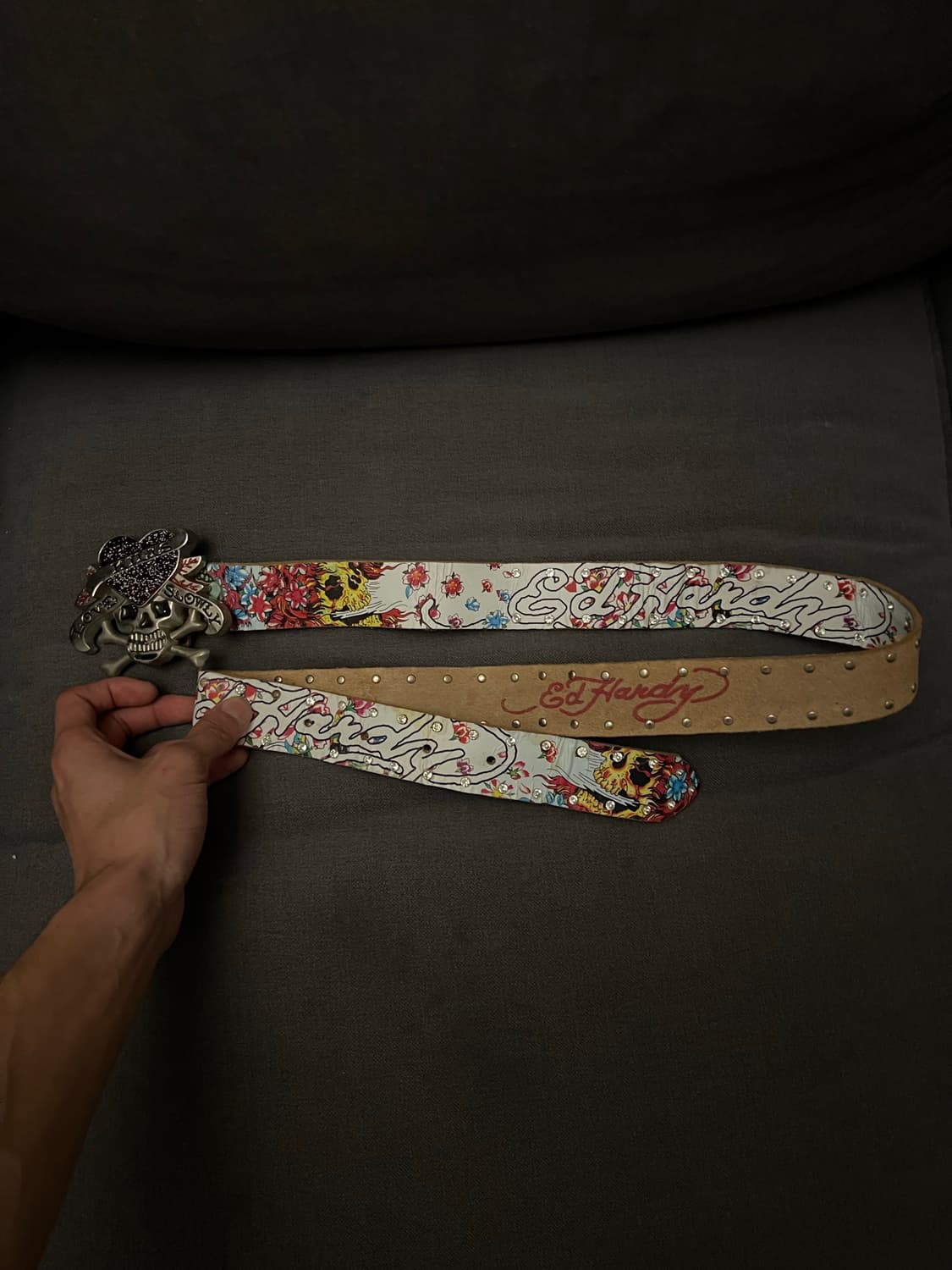 Ed Hardy Skeleton Belt  상품이미지2