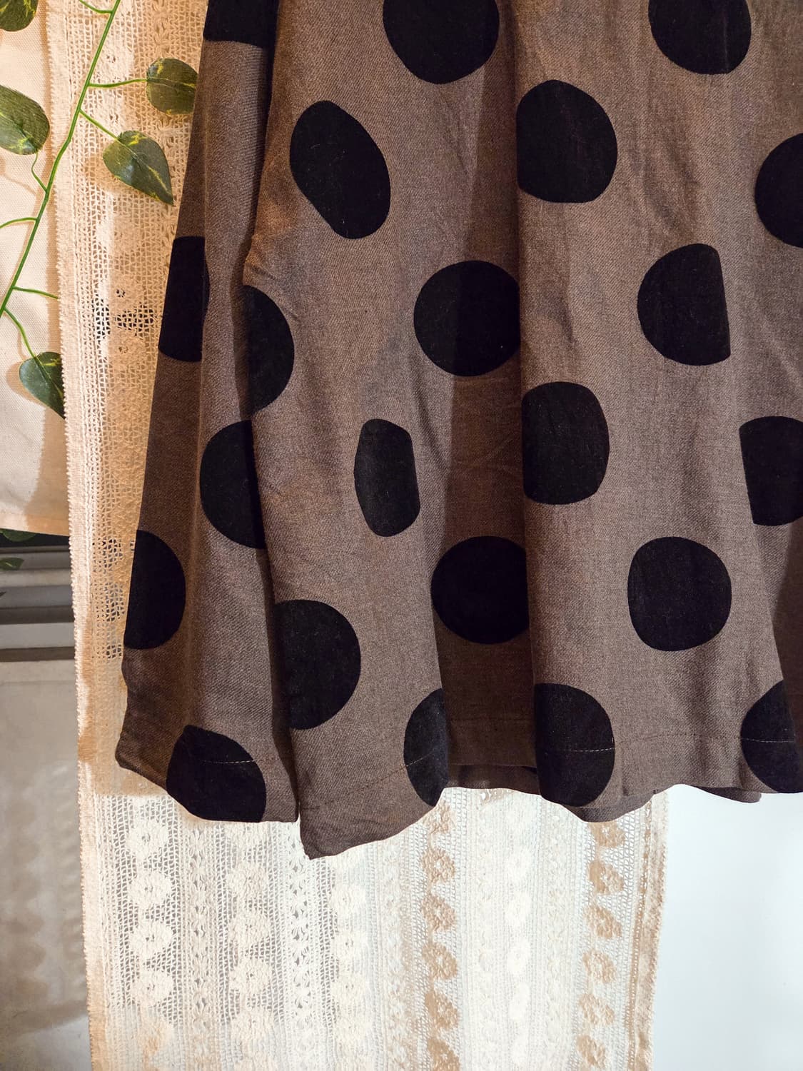 벨벳 도트 블라우스 상품이미지3