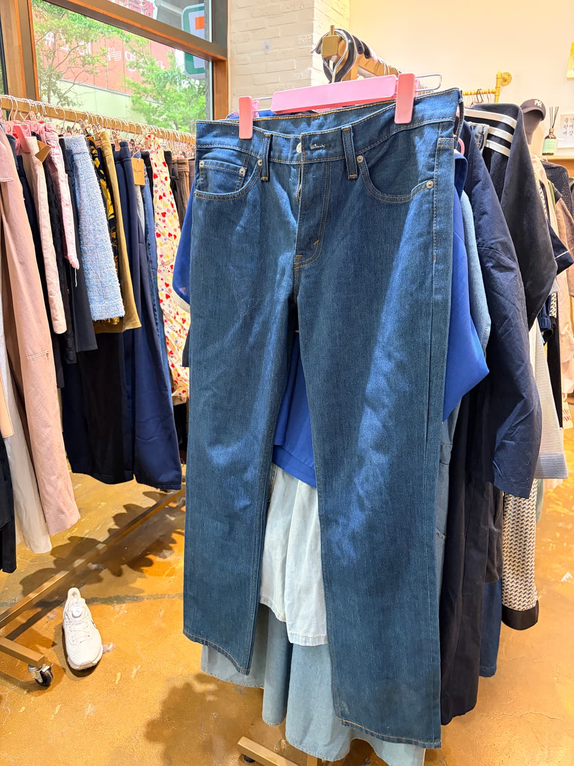 리바이스 엔지니어드 진청 데님 상품이미지1