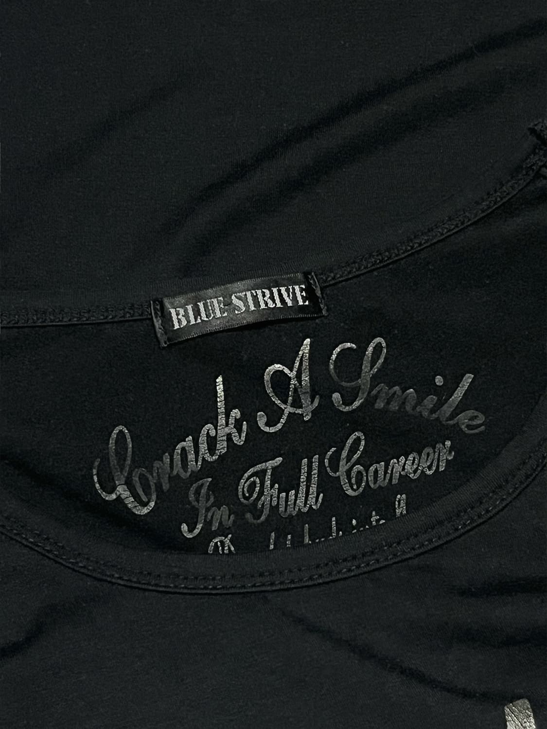 (blue strive) 00s silver lettering t  상품이미지5