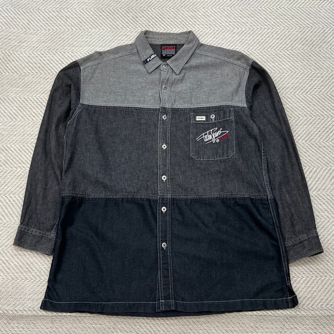 후부 올드스쿨 자수 셔츠 r2391 상품이미지1