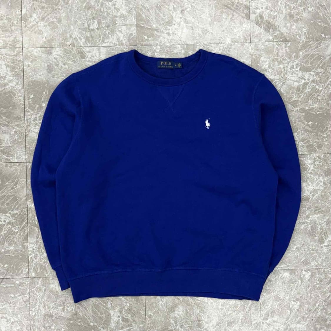 폴로 랄프로렌 준신형 블루 스웨트셔츠 맨투맨(M) 상품이미지2