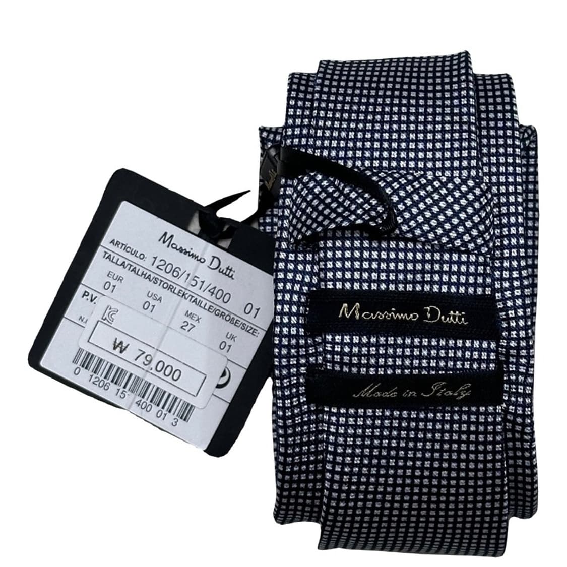 (새상품) MASSIMO DUTTI 실크 넥타이 상품이미지1