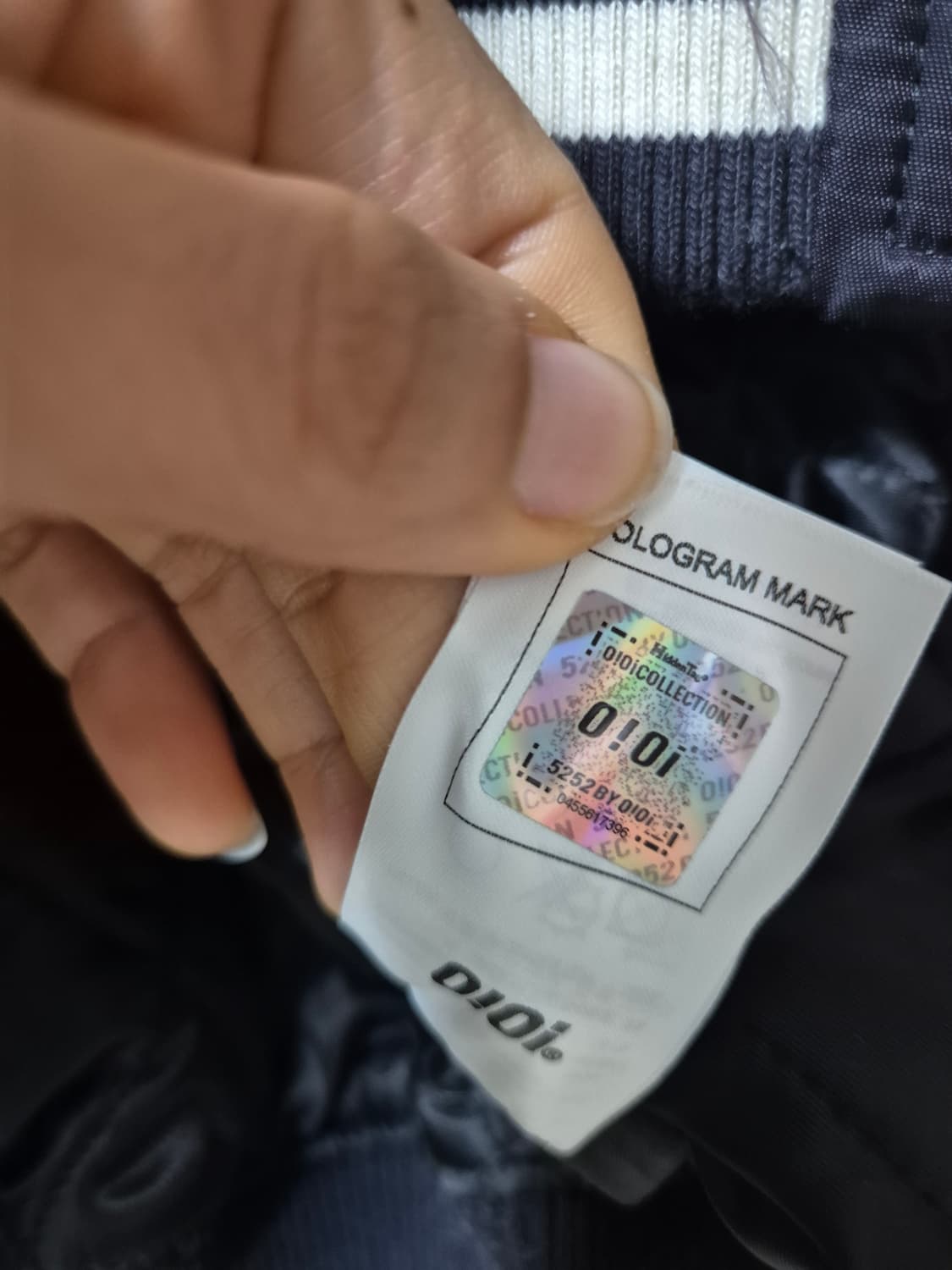 oioi 코스모 스타 바시티 자켓 블랙 S 오아이오아이 상품이미지8