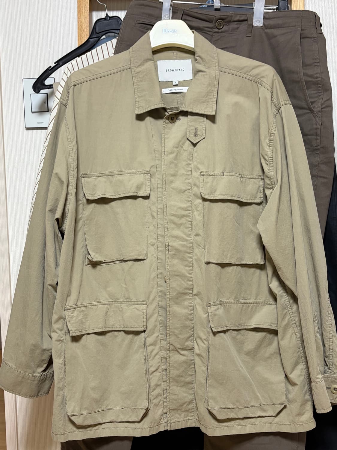 브라운야드 워시드 bdu 자켓 상품이미지2