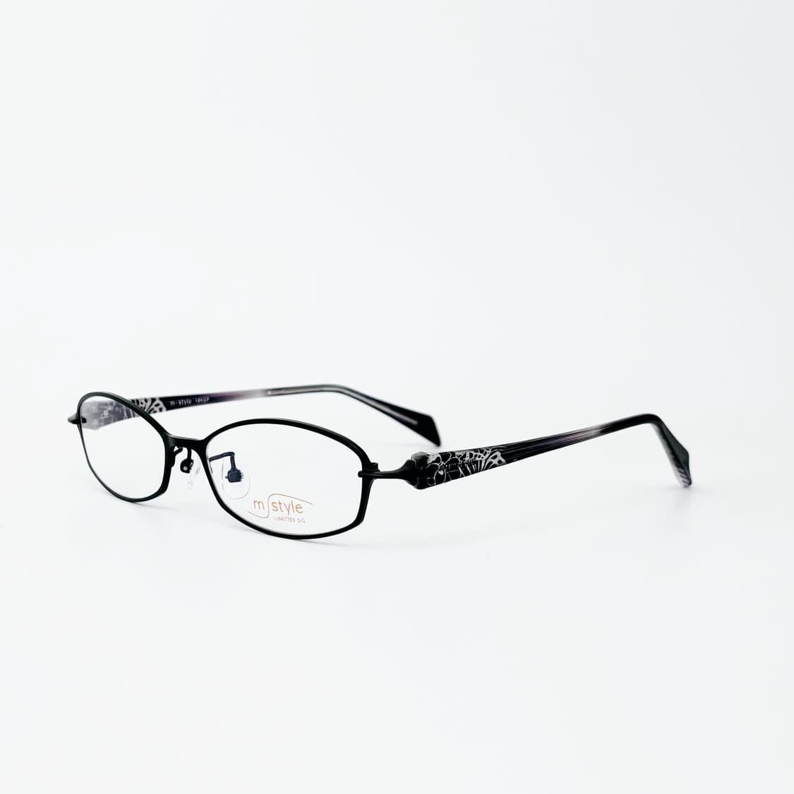 Mstyle 플라워 패턴 메탈 데드스탁 빈티지안경 상품이미지3