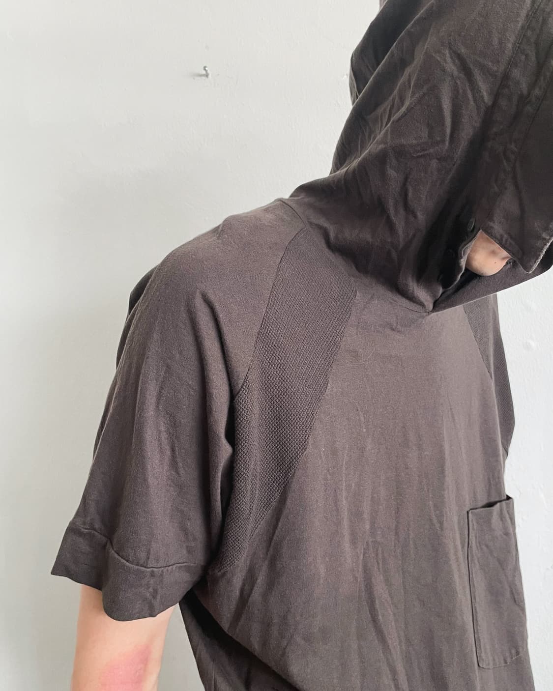[XL] 디젤 블랙 골드 하프슬리브 후드티 상품이미지1