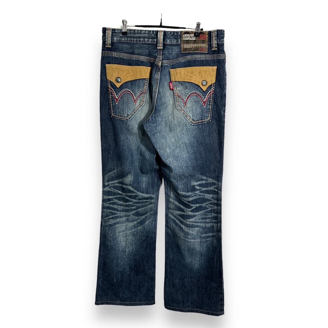 에드윈 워싱 웨스턴 데님팬츠 상품이미지2