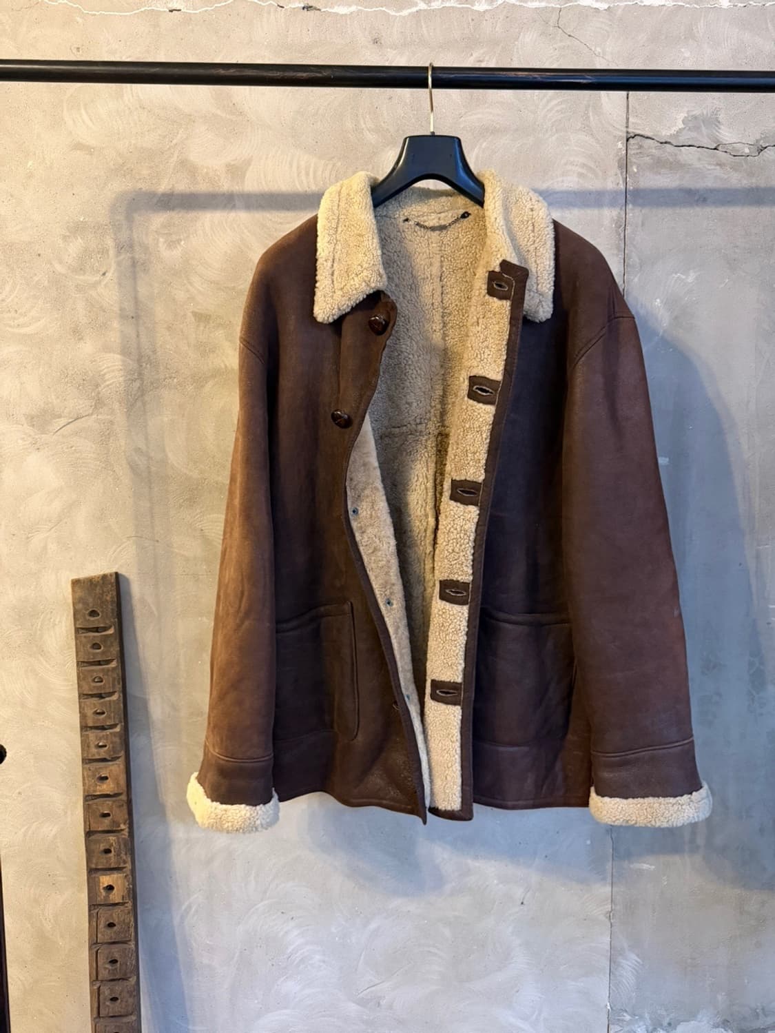 VTG 시어링 코트 남성105 상품이미지8