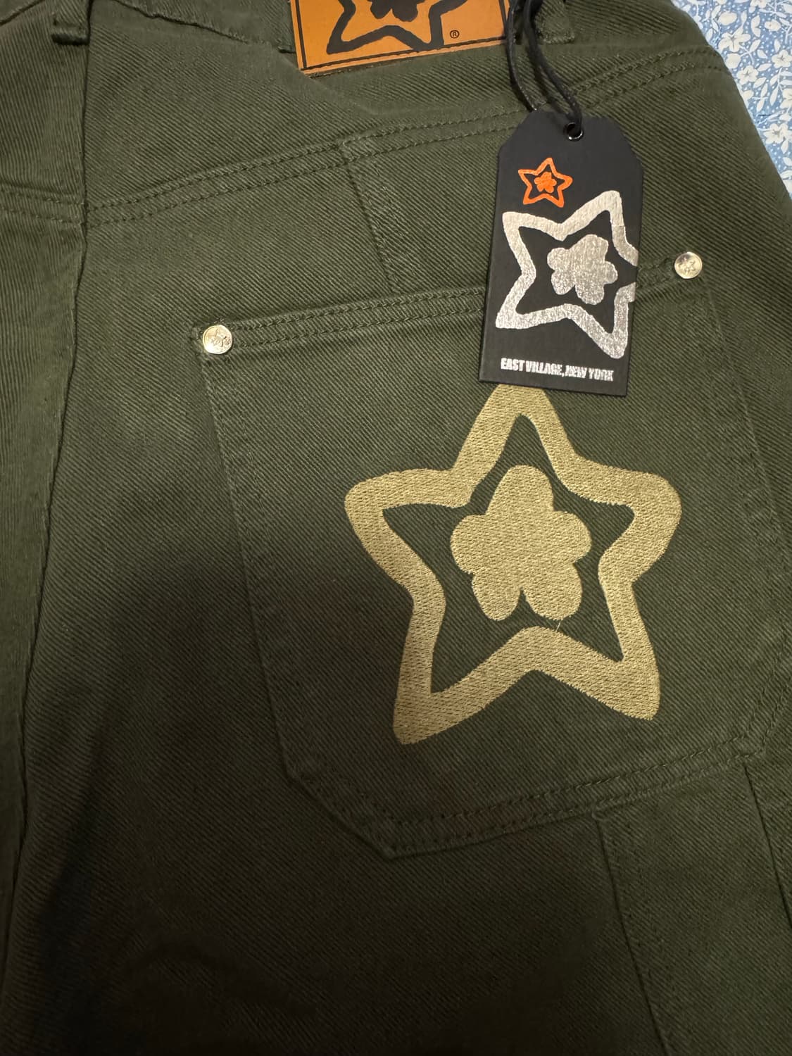 스타팀 더블니 쇼츠 (반바지) 올리브 32 상품이미지2