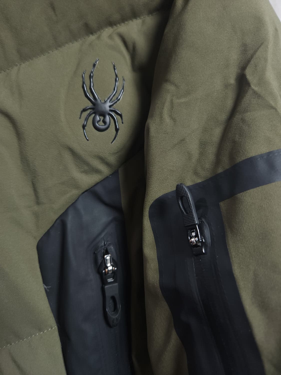 스파이더 구스다운 롱패딩, L 상품이미지2