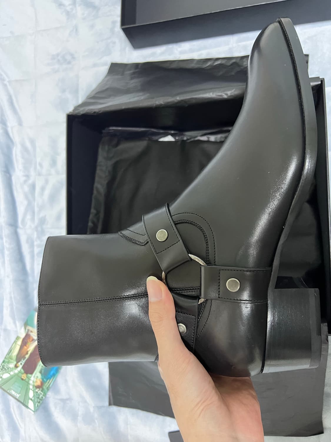 생로랑 와이어트 하네스 부츠 45 상품이미지3