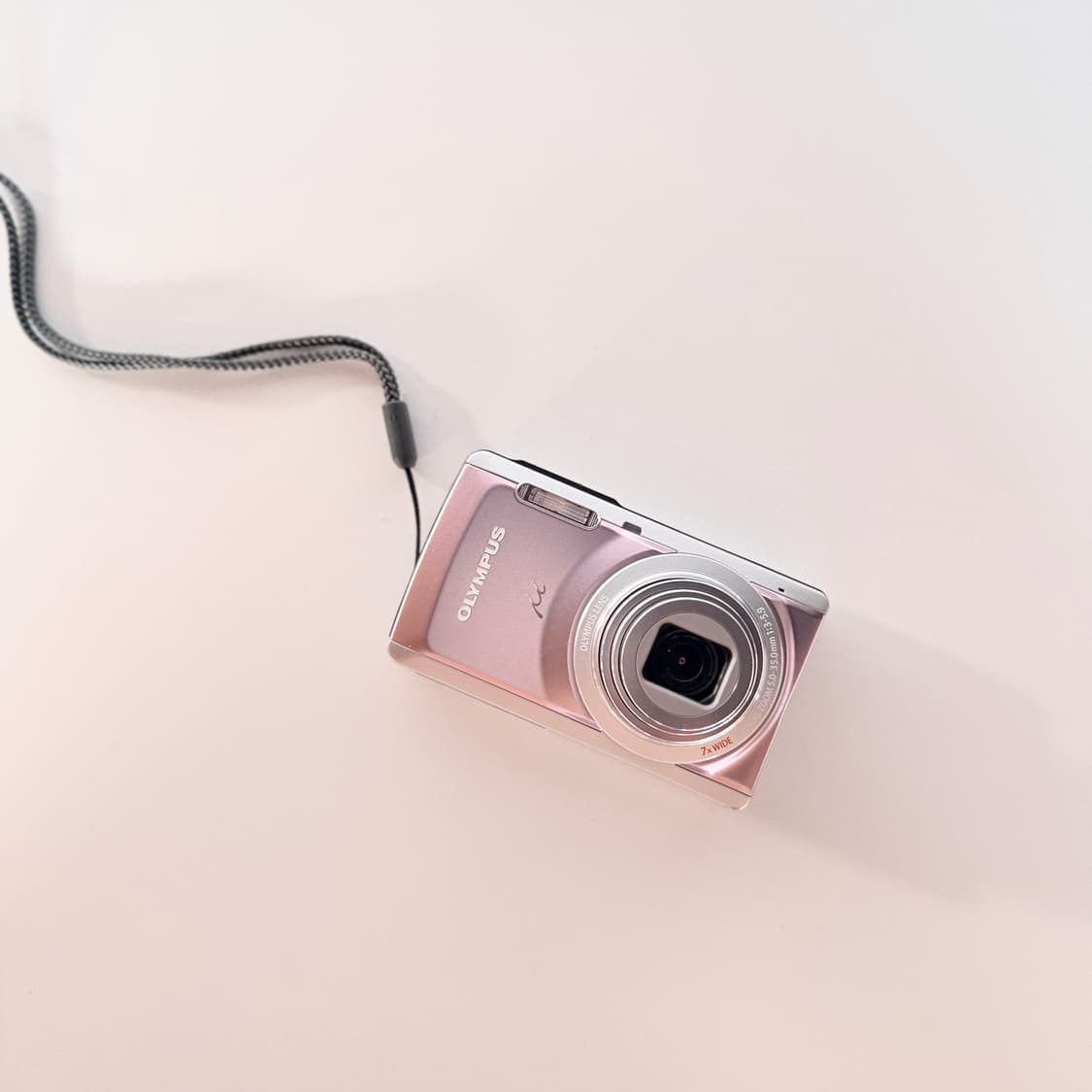 🎀하츠투하츠 유하 픽🎀미품 풀박스 올림푸스 뮤7040 핑크 상품이미지2