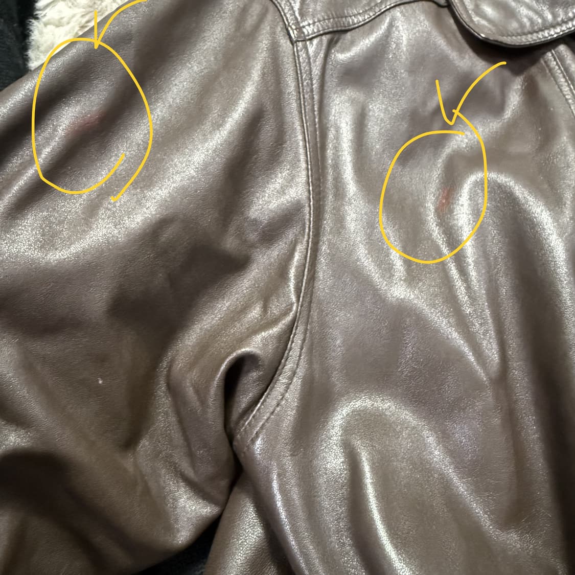 입생로랑 레더코트  상품이미지5