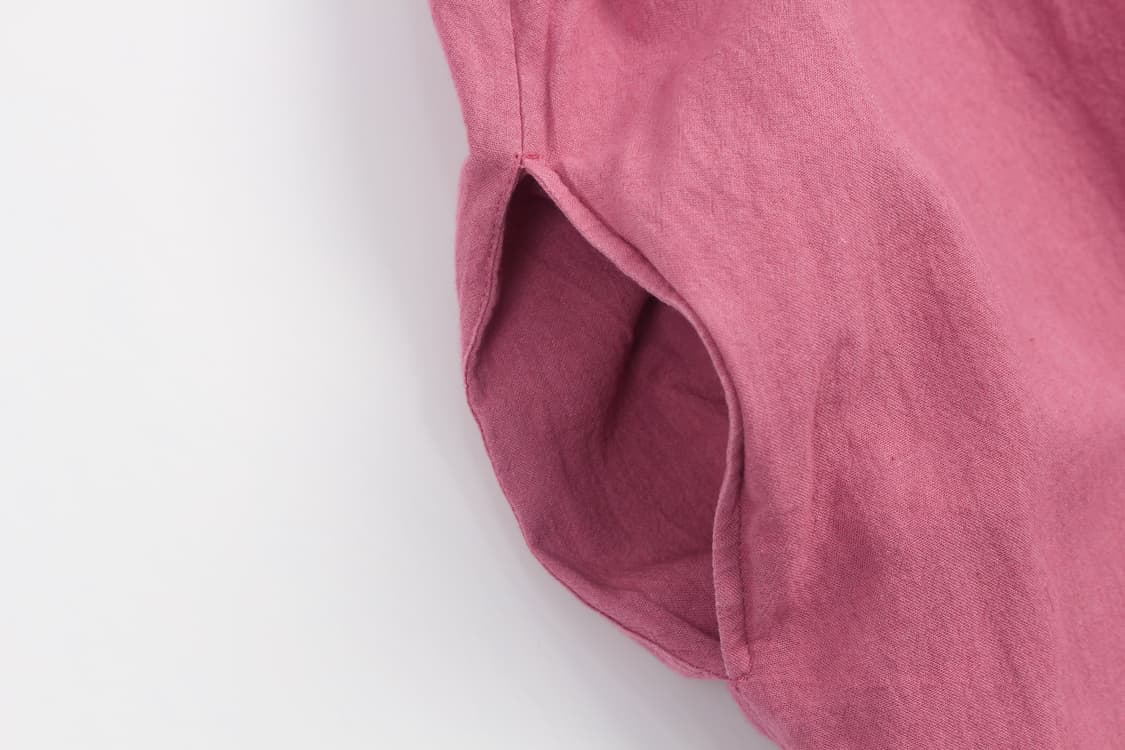 AH Pintuck Collar Half Sleeve Dress MMO 상품이미지5
