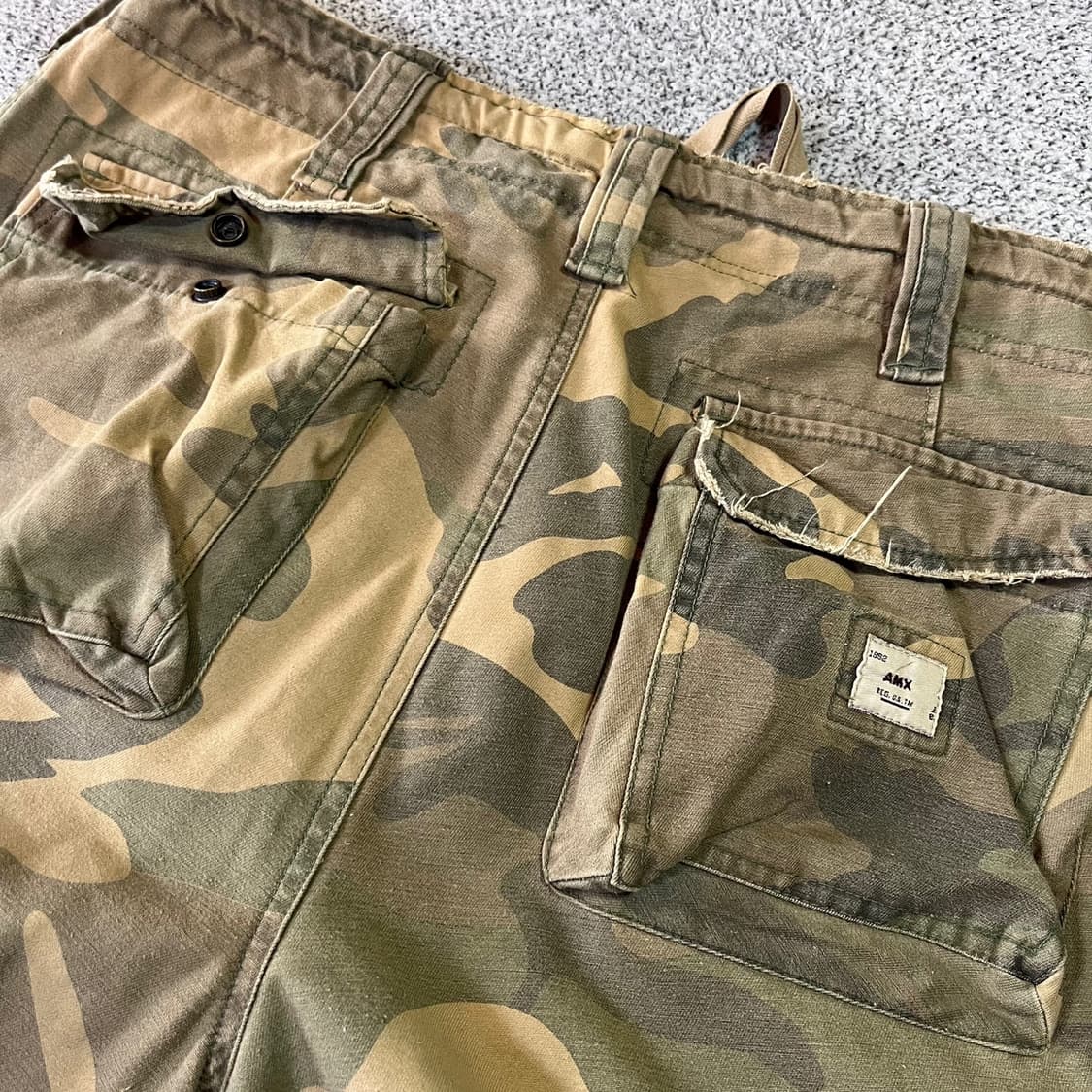 AMX FITCH 카모 카고팬츠 상품이미지5