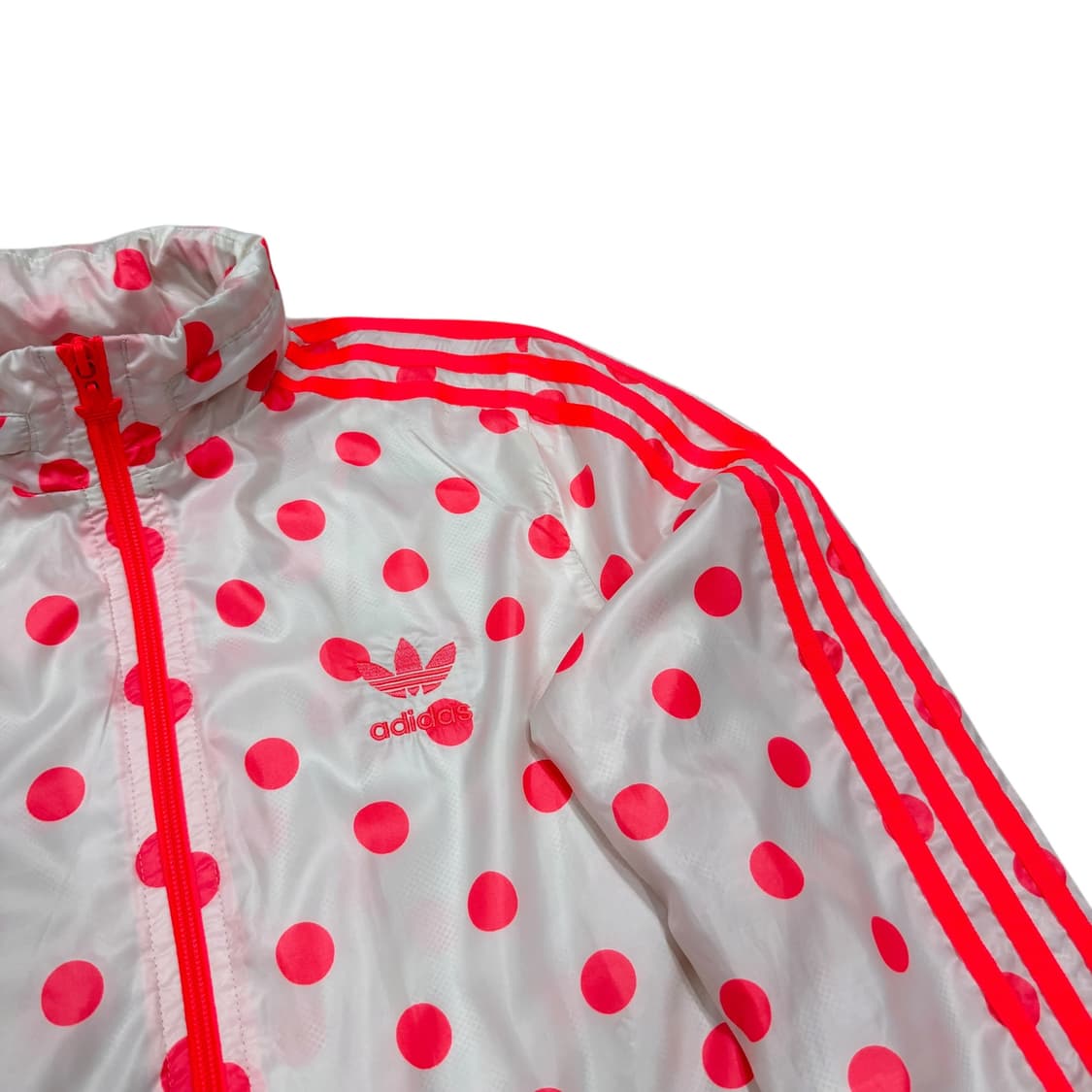 아디다스 일본판 빈티지 도트 땡땡이 바람막이 자켓 38 상품이미지2