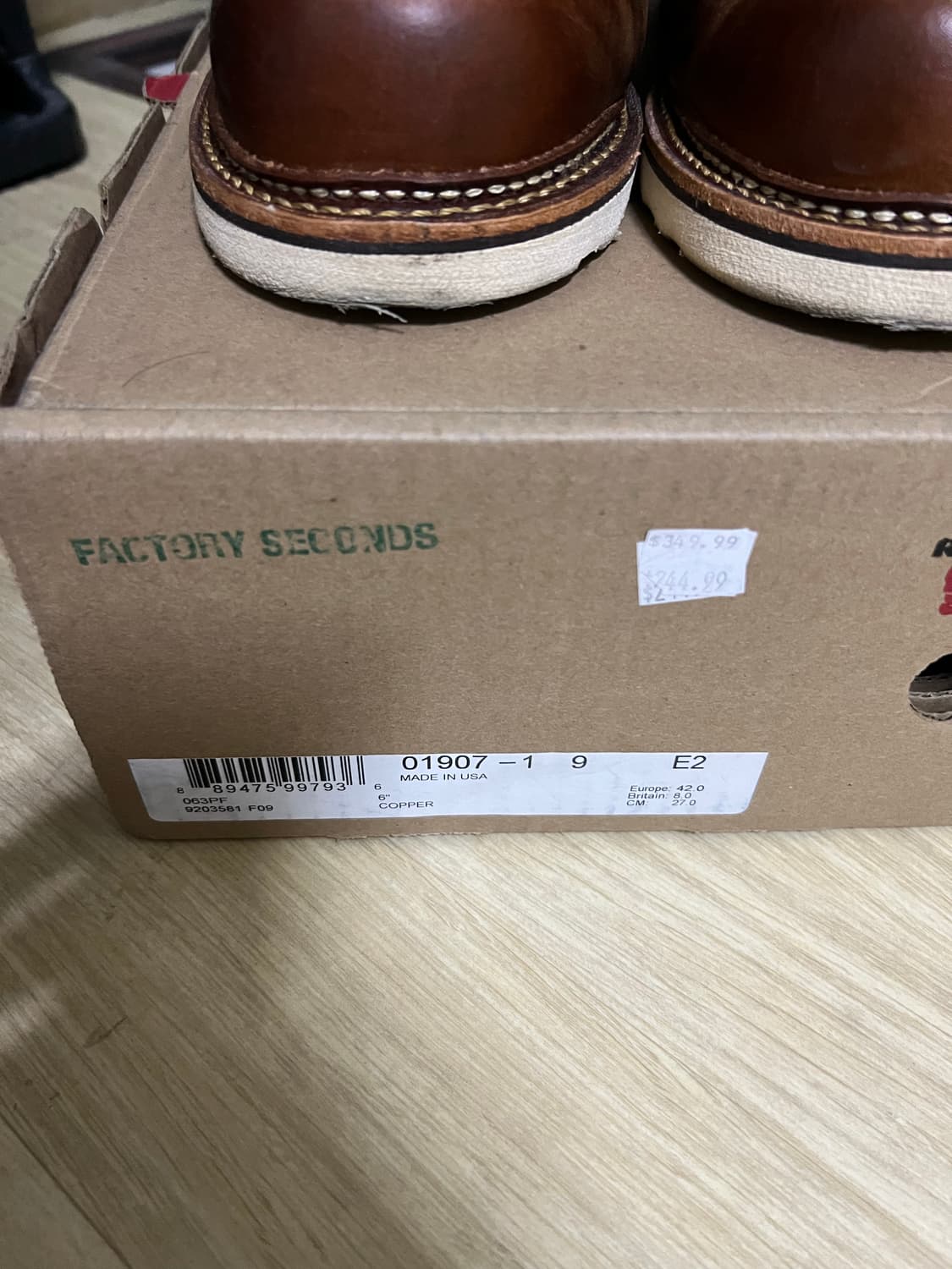 레드윙 목토 1907 9ee 상품이미지6