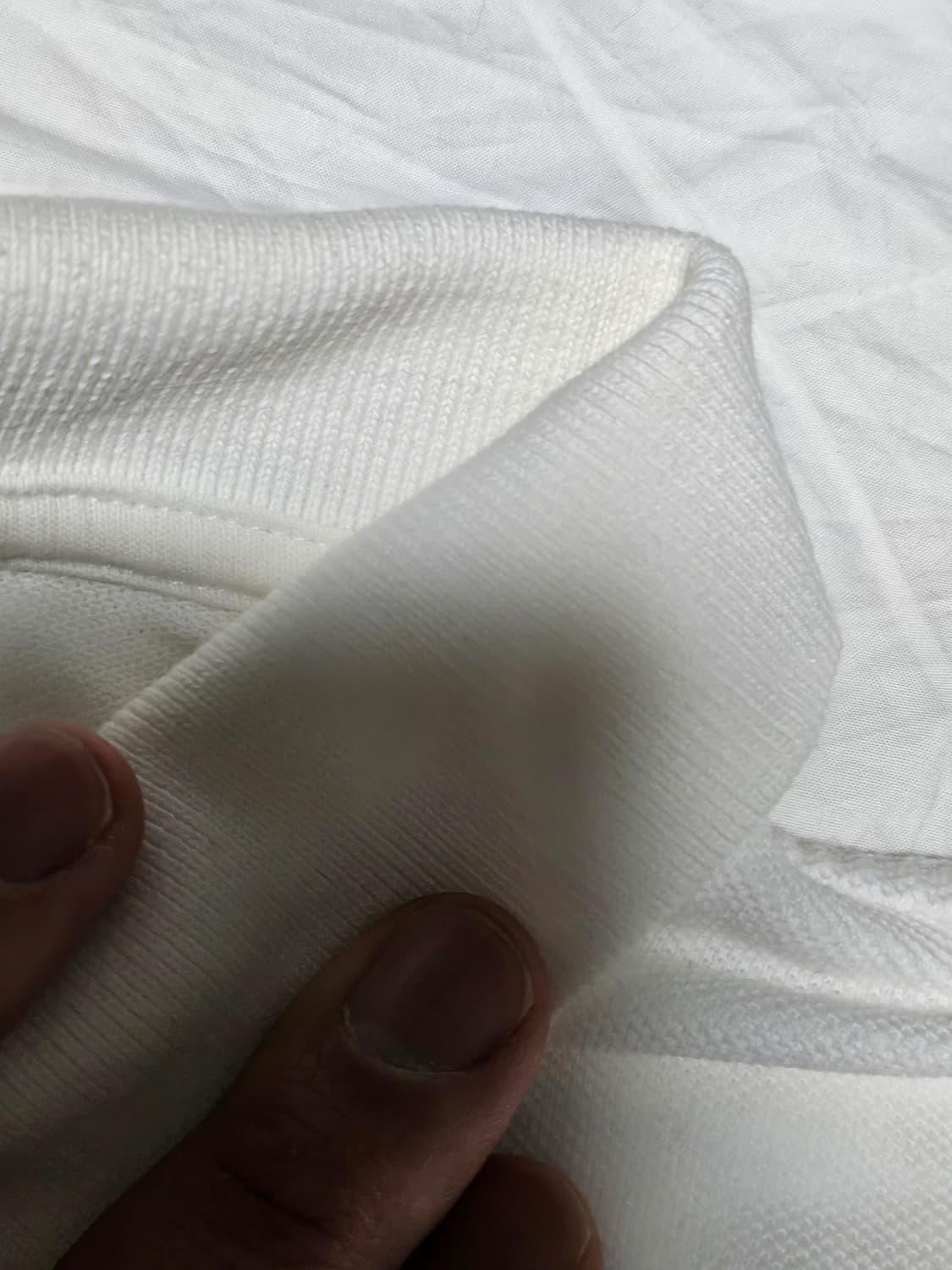 폴로랄프로렌 빅포니 화이트 pk티 카라티 카라티셔츠 M 상품이미지4