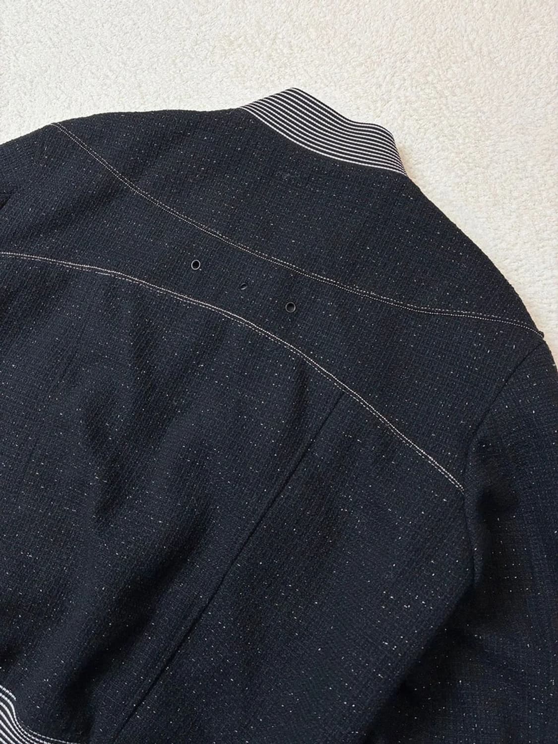 엘무드 홀리데이 트위드 바시티 자켓 PN5963 상품이미지7