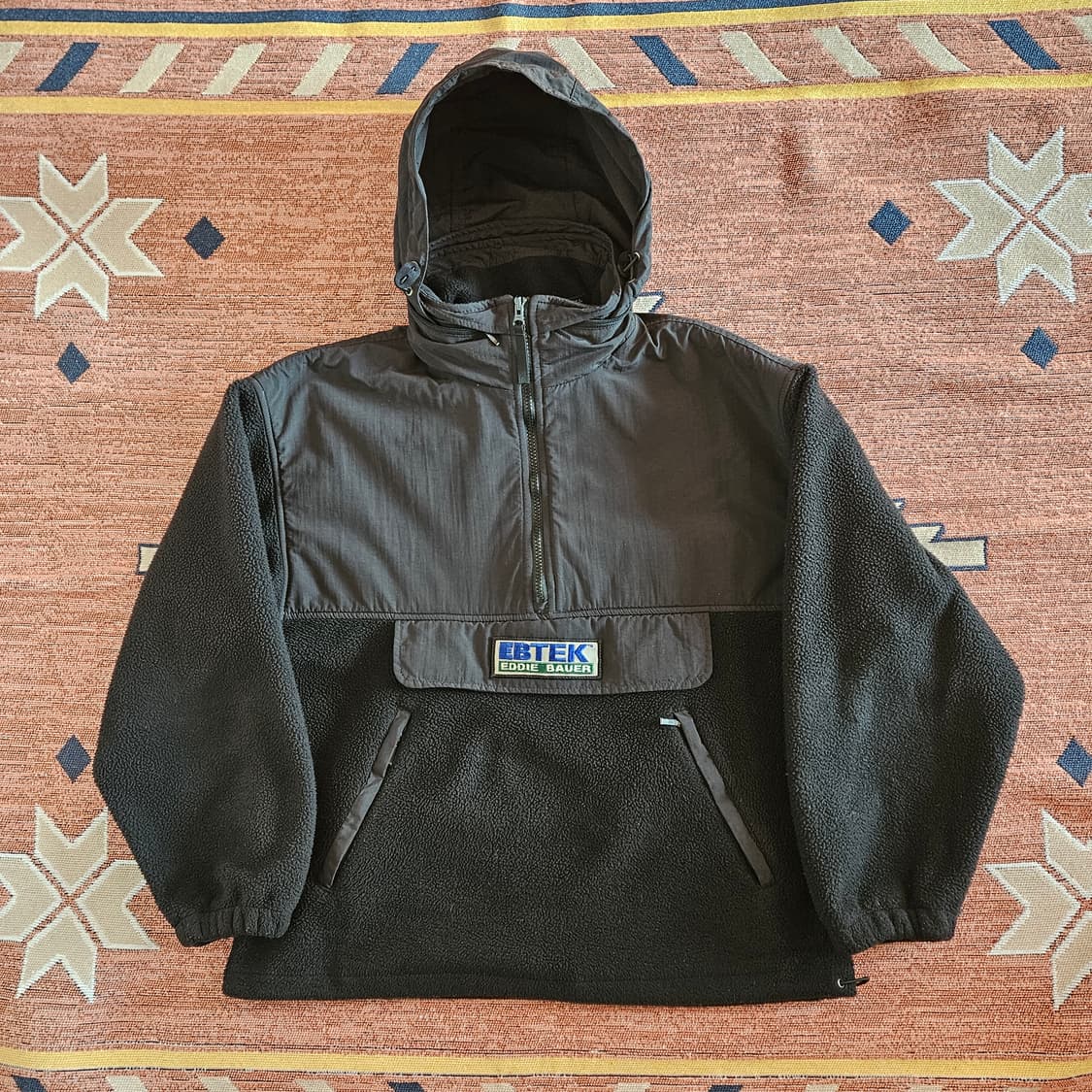 90s 에디바우어 EBTEK 플리스 풀오버 상품이미지3