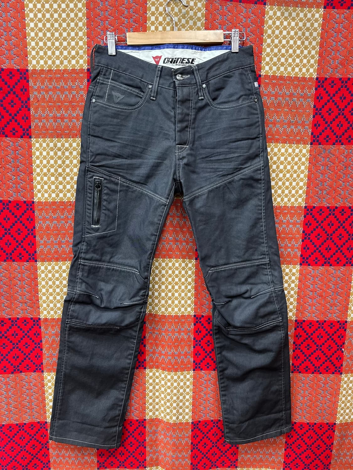 다이네즈 d tec 블랙 라이딩 데님 팬츠  30사이즈 상품이미지1