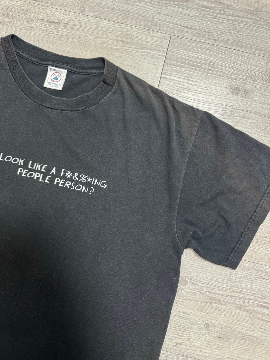 00s 빈티지 / 빈티지메세지 티셔츠 XL / 델타프로웨이트 제작 상품이미지4