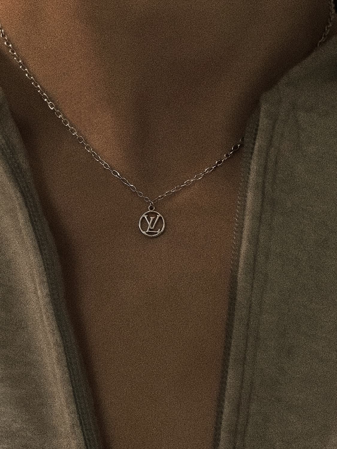 루이비통 빈티지 정품 업사이클링 목걸이 남자목걸이 써지컬 상품이미지1