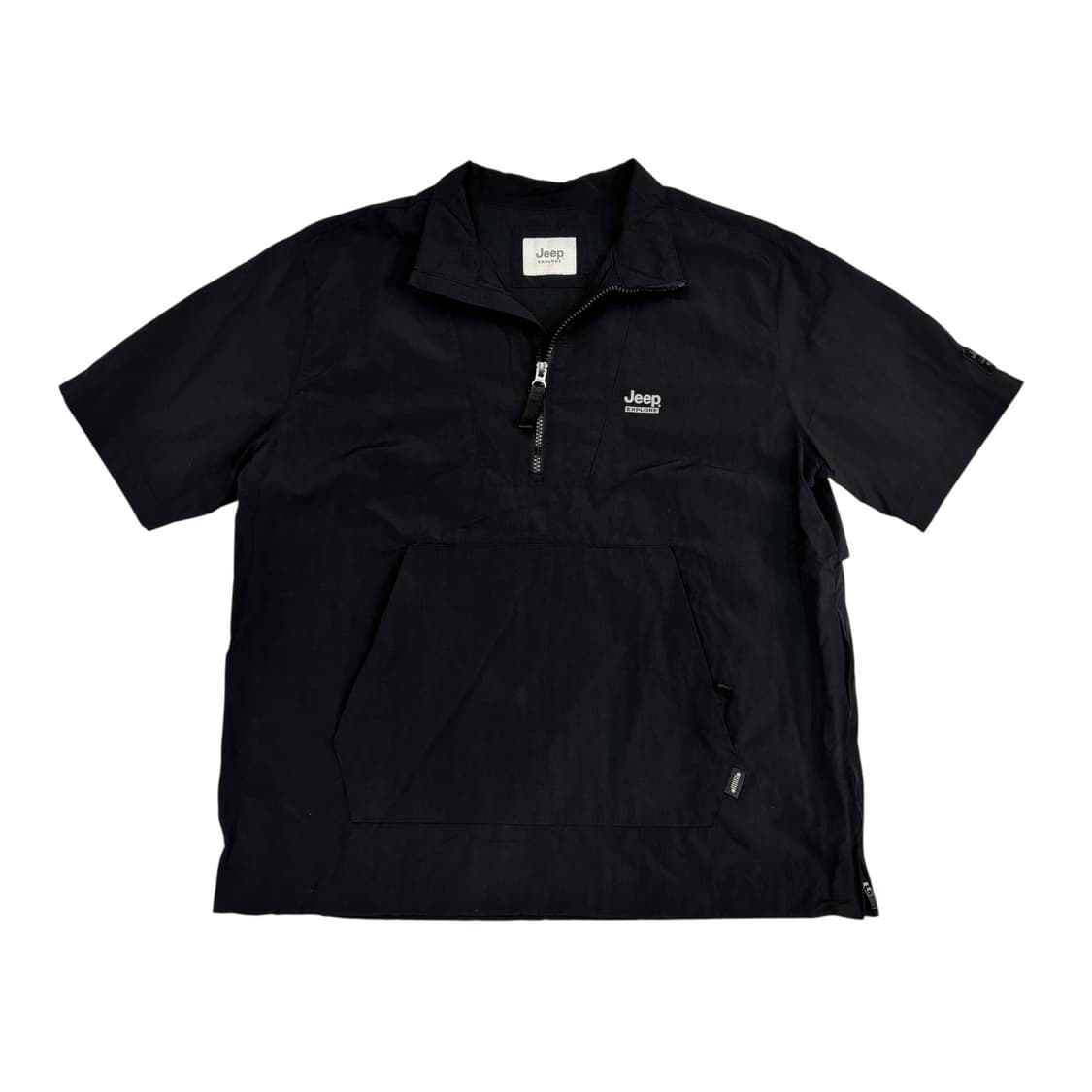 지프 블랙 반팔 아노락 자켓 상품이미지1