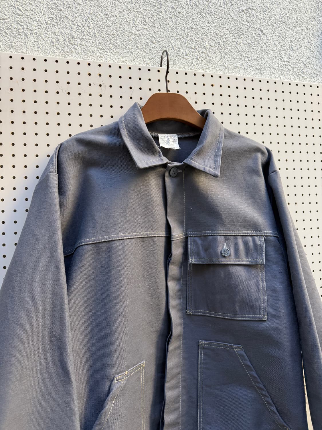 (DEADSTOCK)1980s OLD EURO WORK 빈티지워크자켓 상품이미지4