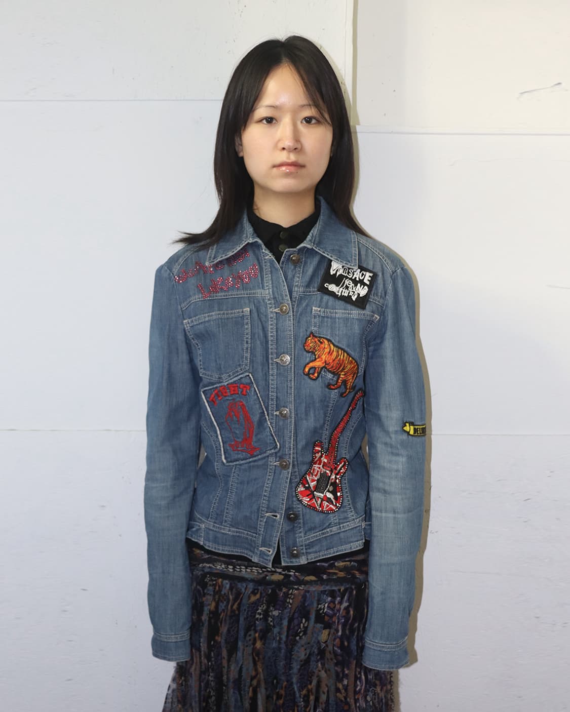 베르사체 빈티지 패치 자켓 상품이미지1