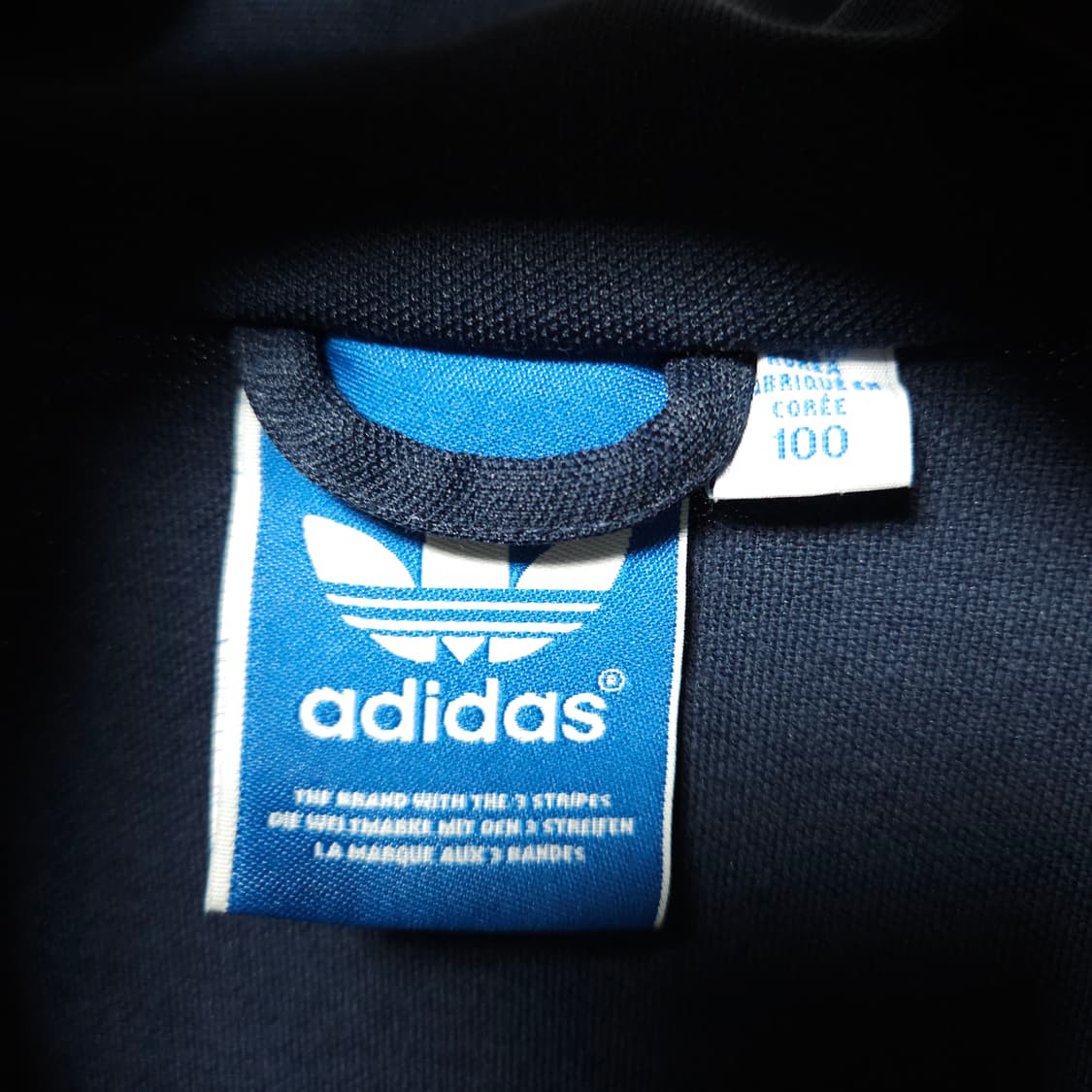 100 ) 아디다스 남성 유로파 져지 네이비 상품이미지5