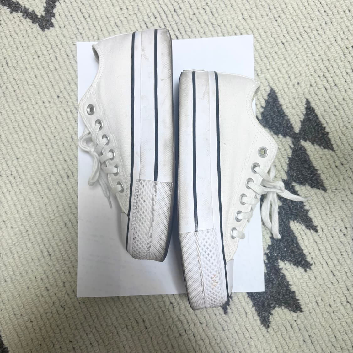 컨버스 척테일러 올스타 리프트 화이트 220 상품이미지5