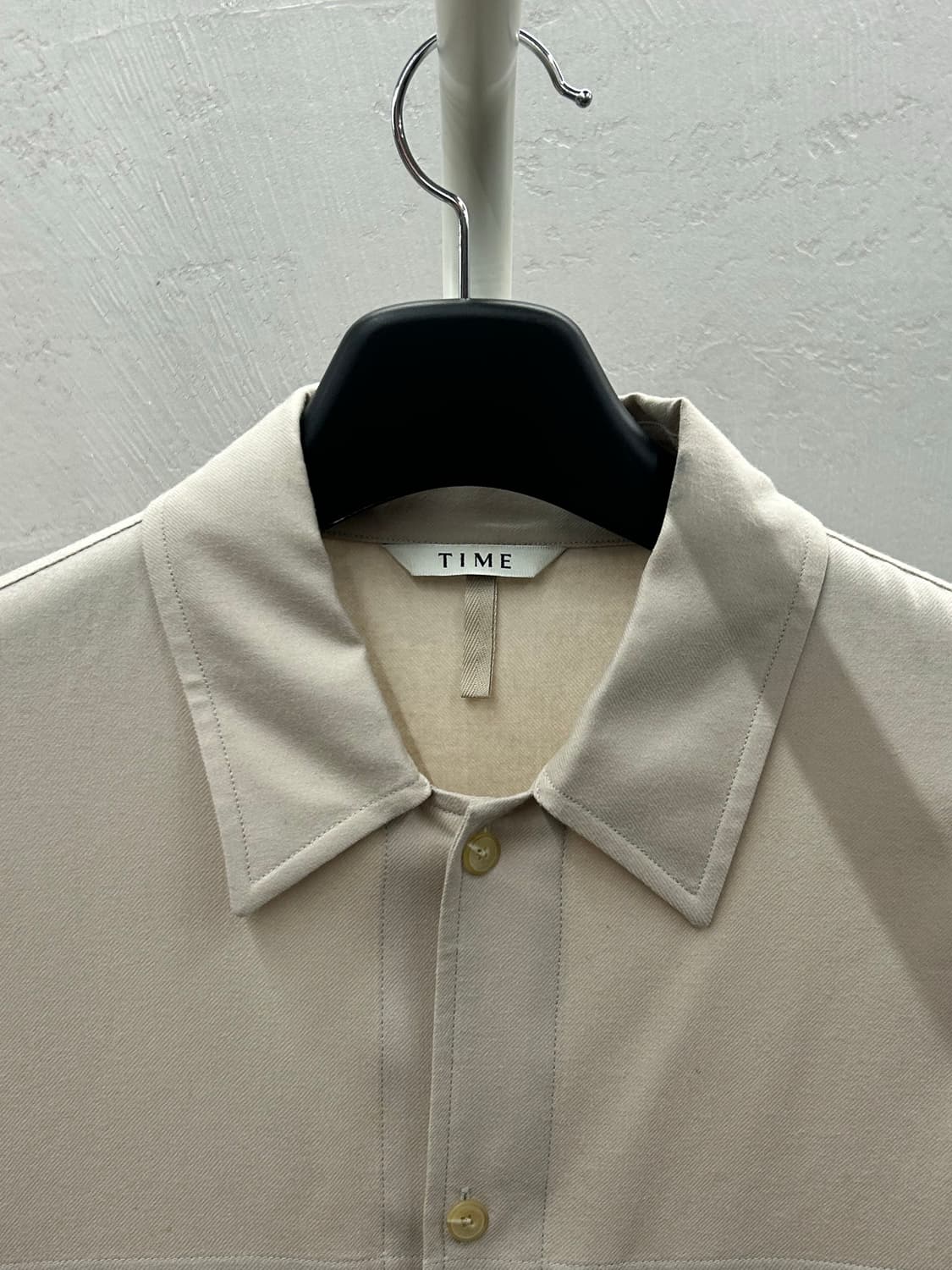 TIME 타임 베이지 포켓 셔츠형 자켓 상품이미지4
