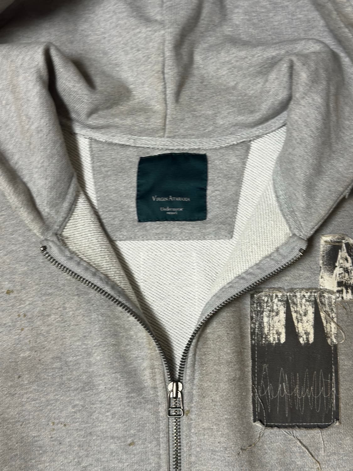 언더마이카 에이지드 더티 후드집업 1사이즈 상품이미지4